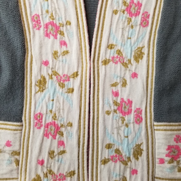 Plenty by Tracy Reese grey wool crop cardigan - Picture 7 of 8